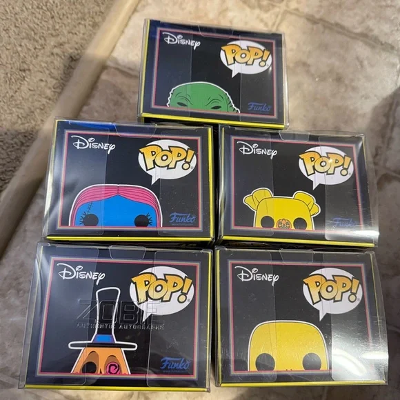 Funko Disney Nightmare Before Christmas Blacklight Lot - Picture 5 of 6